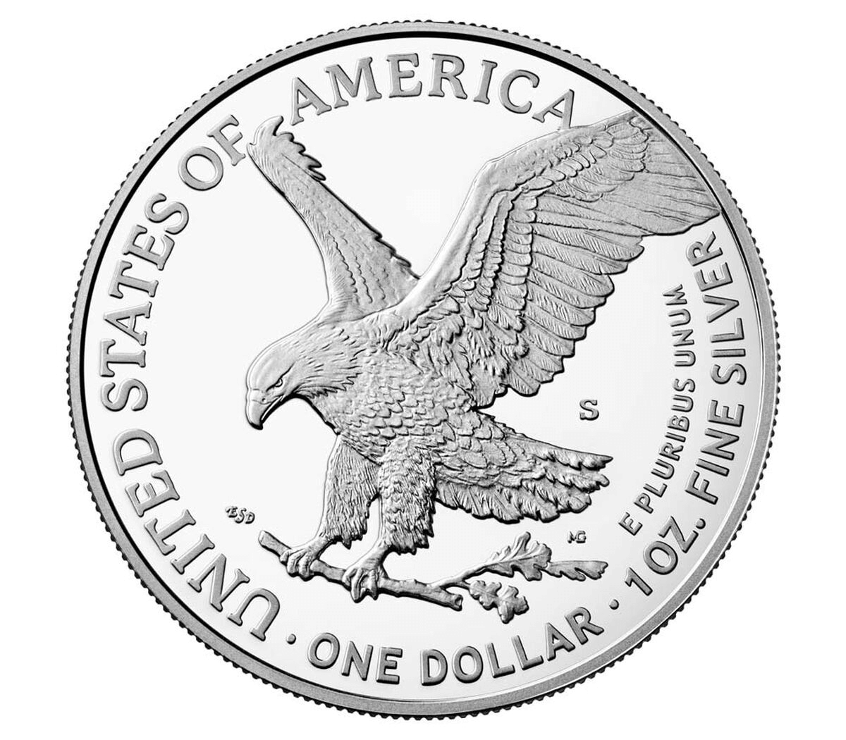 2021 American Eagle Silver Bullion – 1 oz | Brilliant Uncirculated - eagle silver coin, silver coin.