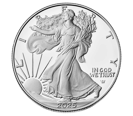 2025 American Eagle Silver Bullion – 1 oz | Brilliant Uncirculated - eagle silver coin, silver coin